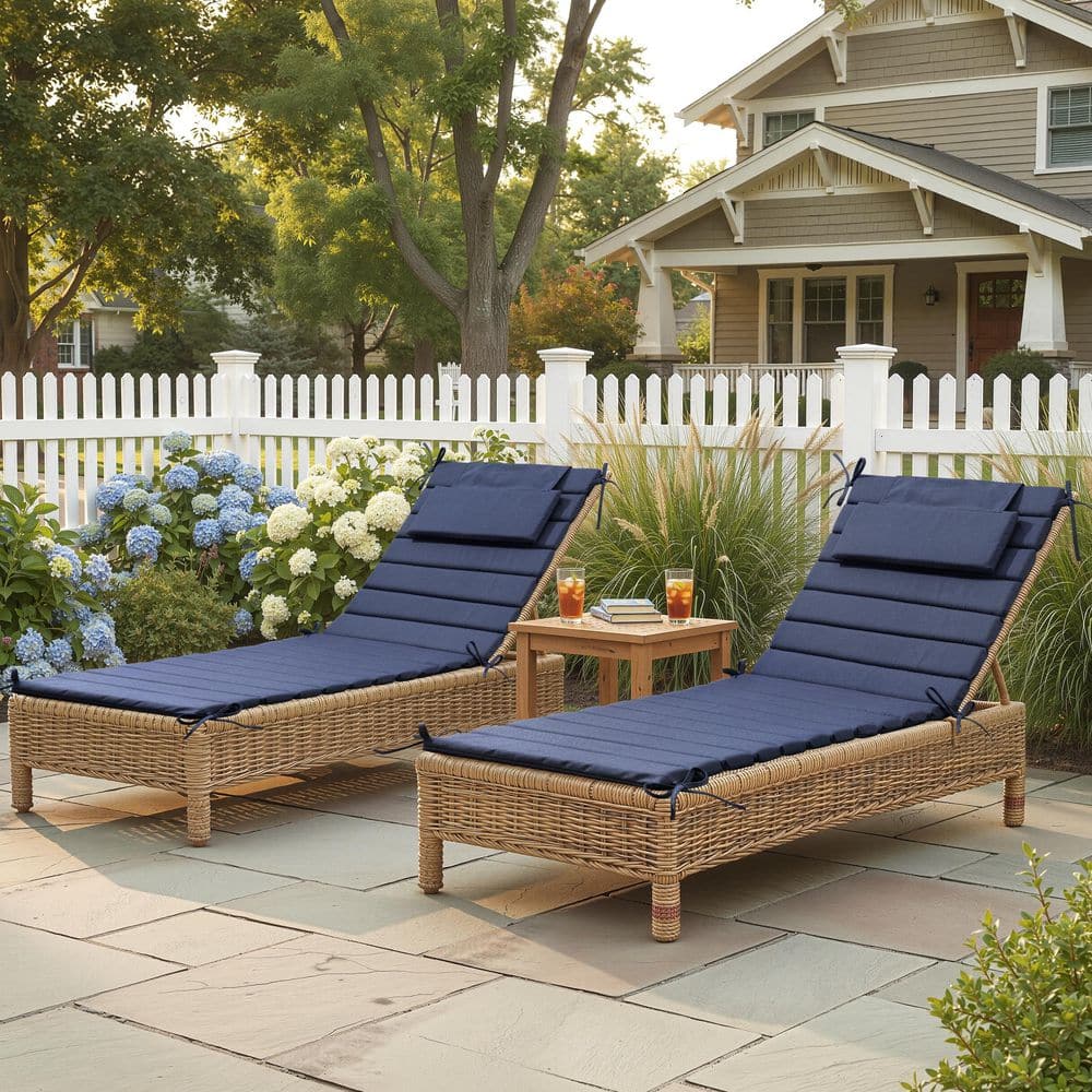 Pellebant 20.9 in. x 70.9 in. Multi-Piece Outdoor Chaise Lounge