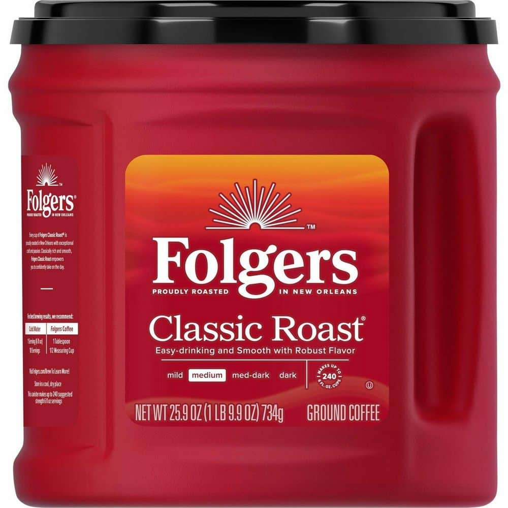 Ground Classic Roast Coffee, Medium Roast, 25.9 oz. Canister, Classic Roast, 1 Each price history on PriceWatchPro