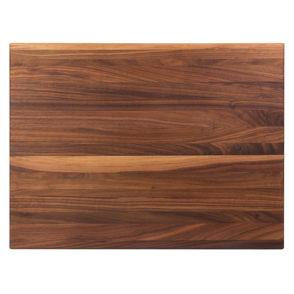 John Boos Large Walnut Reversible Wood Cutting Board