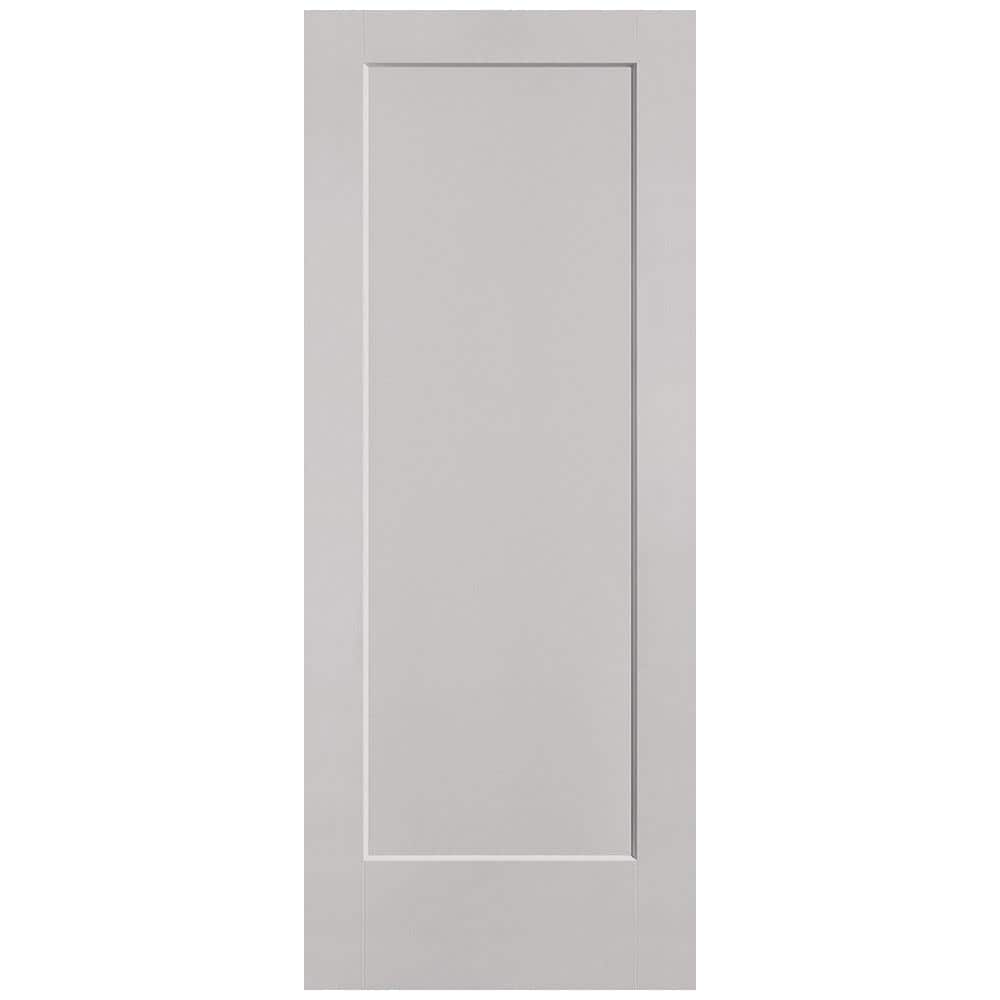 32 in. x 80 in. 1-Panel Lincoln Park Single Bore Solid Core Silver Bullet Molded Composite Interior Door Slab price history on PriceWatchPro