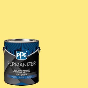 1 gal. PPG1212-5 Citrus Punch Semi-Gloss Exterior Paint