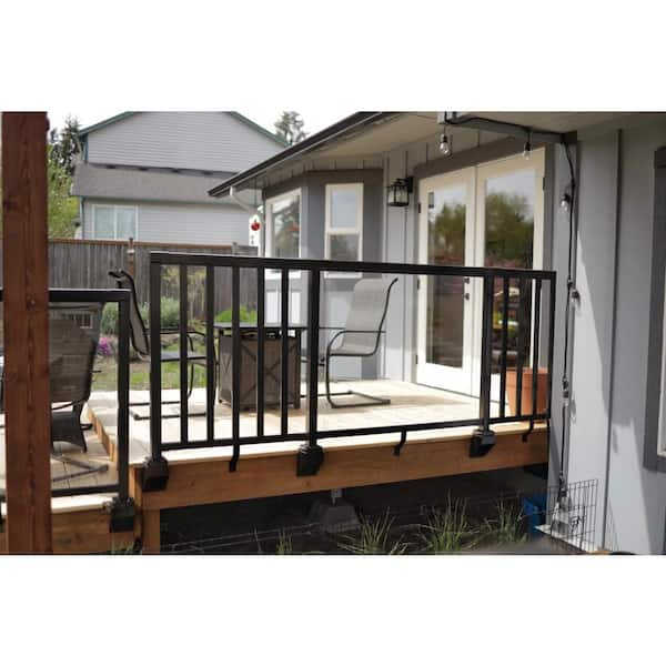 Peak Aluminum Railing Black Aluminum Deck Railing Universal