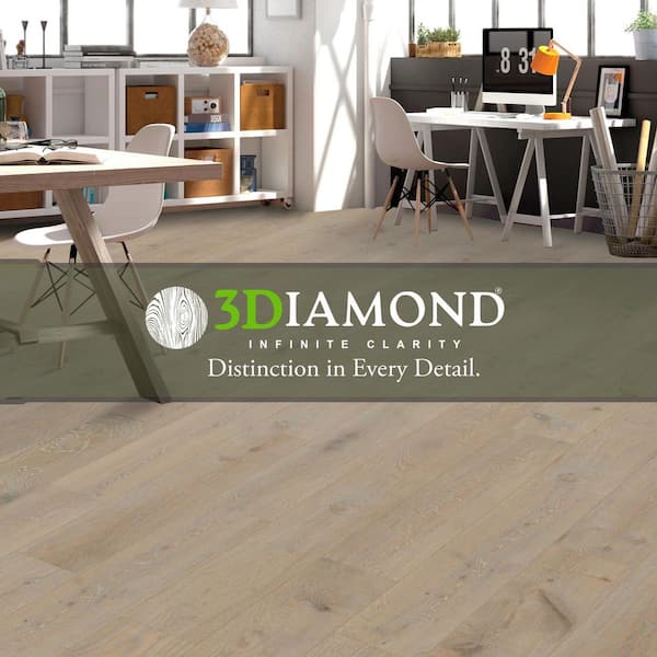 Drift 30 MIL x 6.62 in. W x 48 in. L Click Lock Waterproof Luxury Vinyl Plank Flooring (30.88 sqft/case)