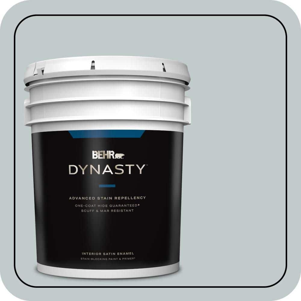 5 gal. #730E-3 River Rock Satin Enamel Interior Stain-Blocking Paint and Primer price history on PriceWatchPro