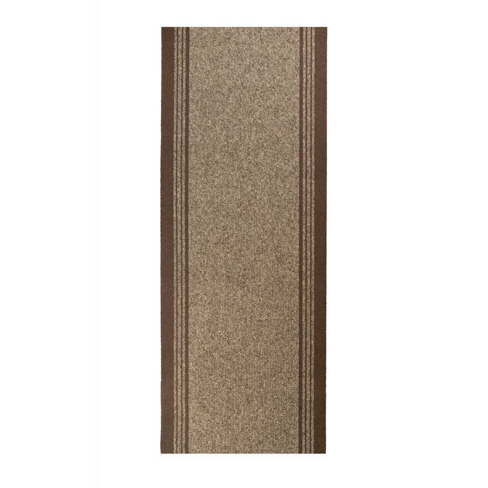 Custom Size New Tracker Collection Beige 36 in. W x 24 in. L Stair Runner 6 sq. ft. price history on PriceWatchPro