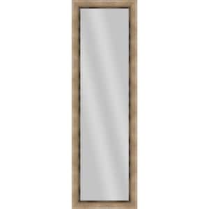 Large Rectangle Medium Champagne Art Deco Mirror (52.25 in. H x 16.25 in. W)