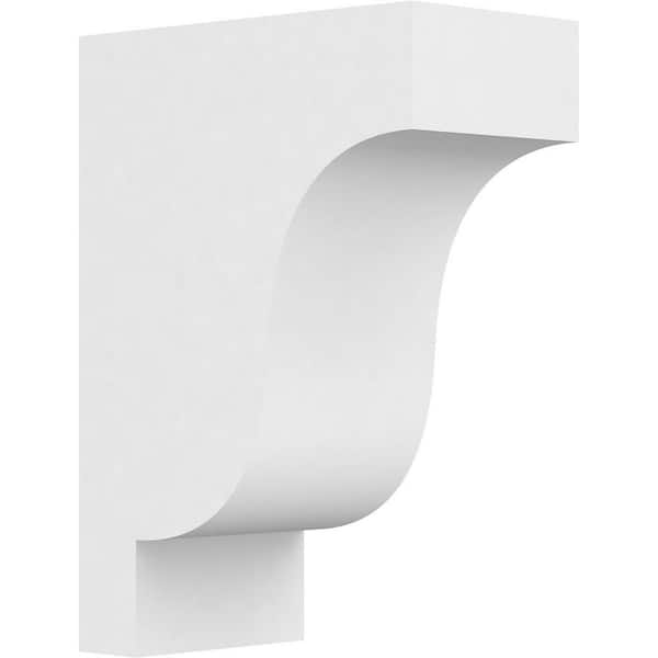 Ekena Millwork Standard 5 in. W x 14 in. H x 10 in. D Signature Urethane Polyurethane Corbel