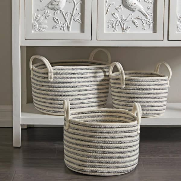 https://images.thdstatic.com/productImages/130f6317-540d-5249-8586-da2ecadc304b/svn/gray-litton-lane-storage-baskets-043156-31_600.jpg