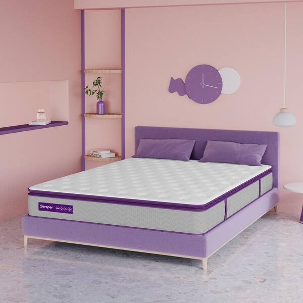 purple pillow top mattress