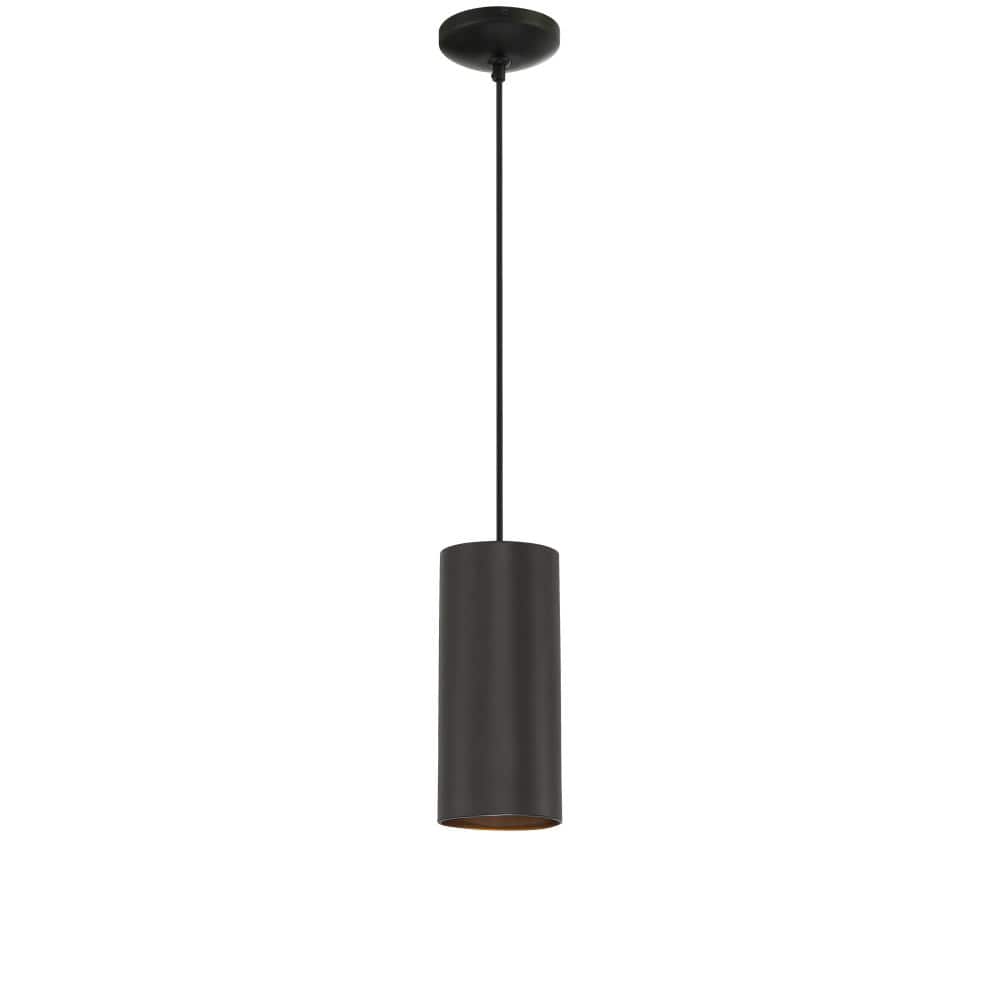 Pilson XL 1-Light Matte Black Standard Pendant Light