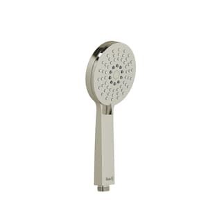 3-Spray Patterns 4.125 in. Wall Mount Handheld Shower Head in Polished Nickel