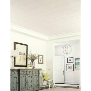 Washable White 1 ft. x 1 ft. Clip Up or Glue Up Ceiling Tile (1,920 sq. ft. / pallet)