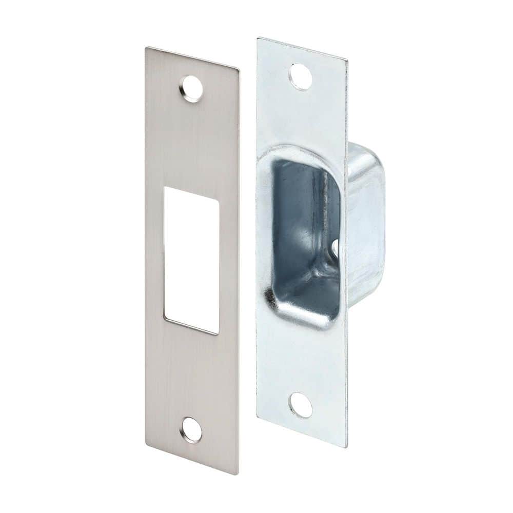 Box Armored Security Strike, 4-7/8 inch Height x 1-1/4 inch Width, with Fasteners, Satin Nickel (Single Pack) price history on PriceWatchPro