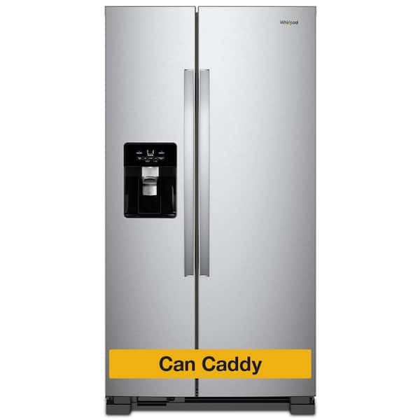 21.4 cu. ft. Side by Side Refrigerator in Fingerprint Resistant Stainless Finish