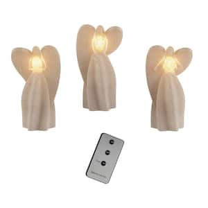 Angel LED Flameless Candle Set (Set of 3)