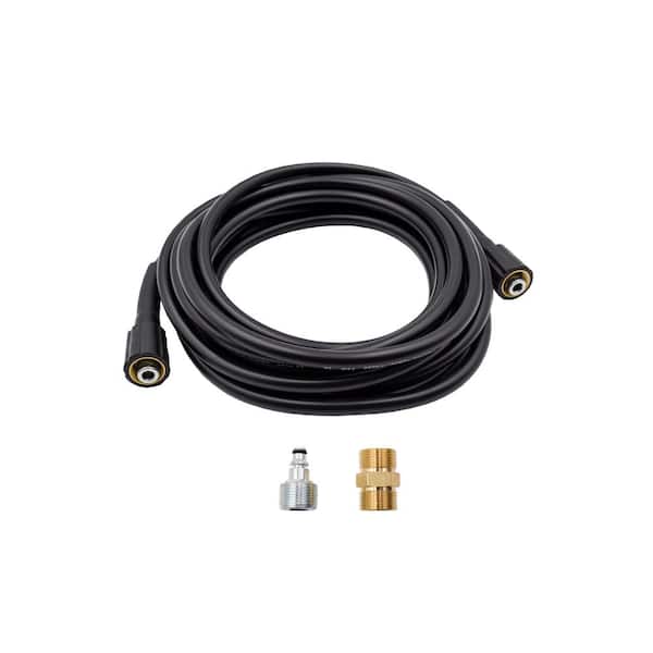 AR Blue Clean 25 ft. Hose Kit with 100 Series Adapter, 2900 Max PSI, 1.7 GPM, Electric Pressure Washer Hose