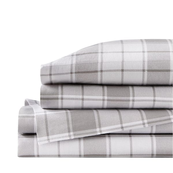 plaid flannel sheet collection