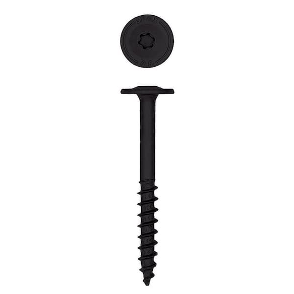 1/4 in. x 2-1/2 in. Exterior Washer Head Structural Wood Lag Screws Powerlags Torx T-Star (50 Each) Bit Included
