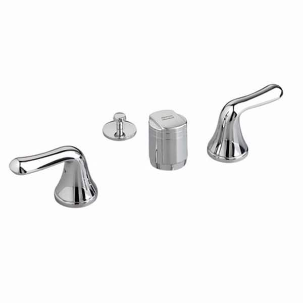 American Standard Colony 2-Handle Bidet Faucet in Polished Chrome with  Vacuum Breaker 3475.501.002 - The Home Depot