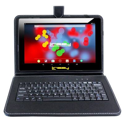 10.1 in. 1280x800 IPS 2GB RAM 32GB Android 11 Tablet with Black Keyboard