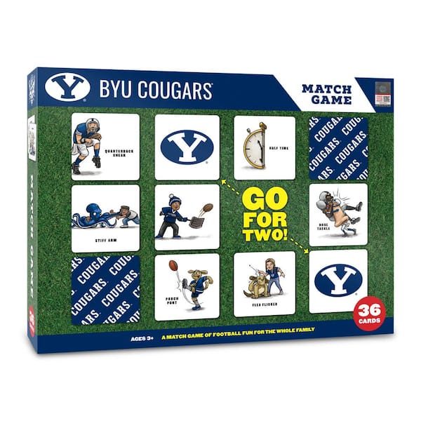 YouTheFan NCAA BYU Cougars Licensed Memory Match Game