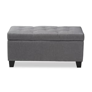 Michaela Gray Storage Ottoman