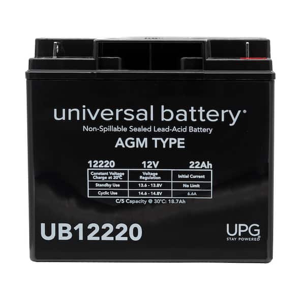 UPG Sealed Lead Acid AGM Ub12220 22 Ah 12V