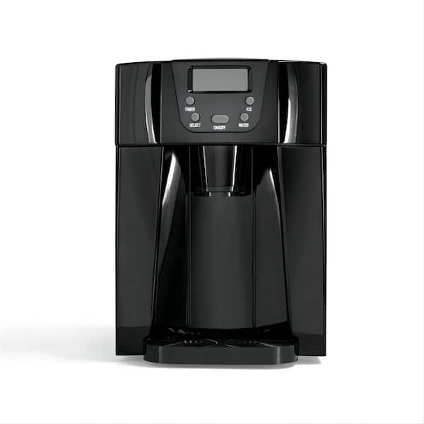 Flynama 26 lb. Portable Metal Countertop Ice Maker in Black