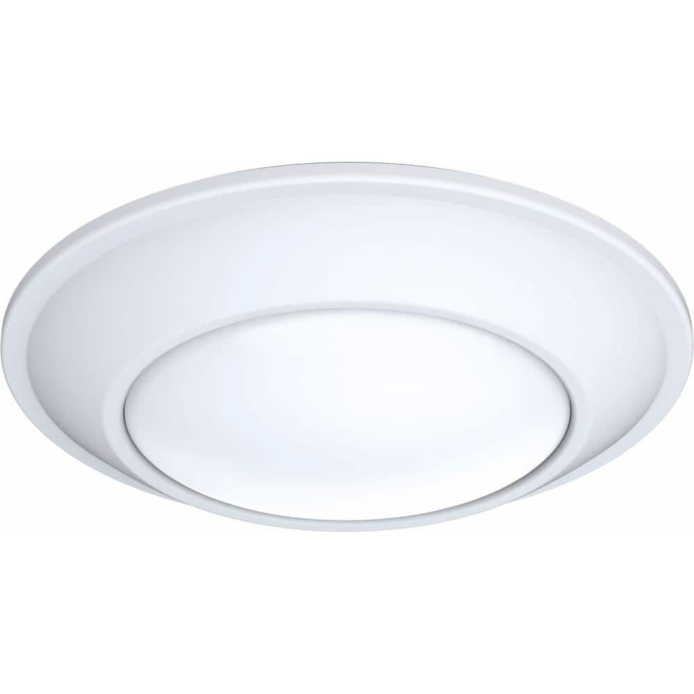4'' Matte White Aluminum LED Recessed Lighting Kit