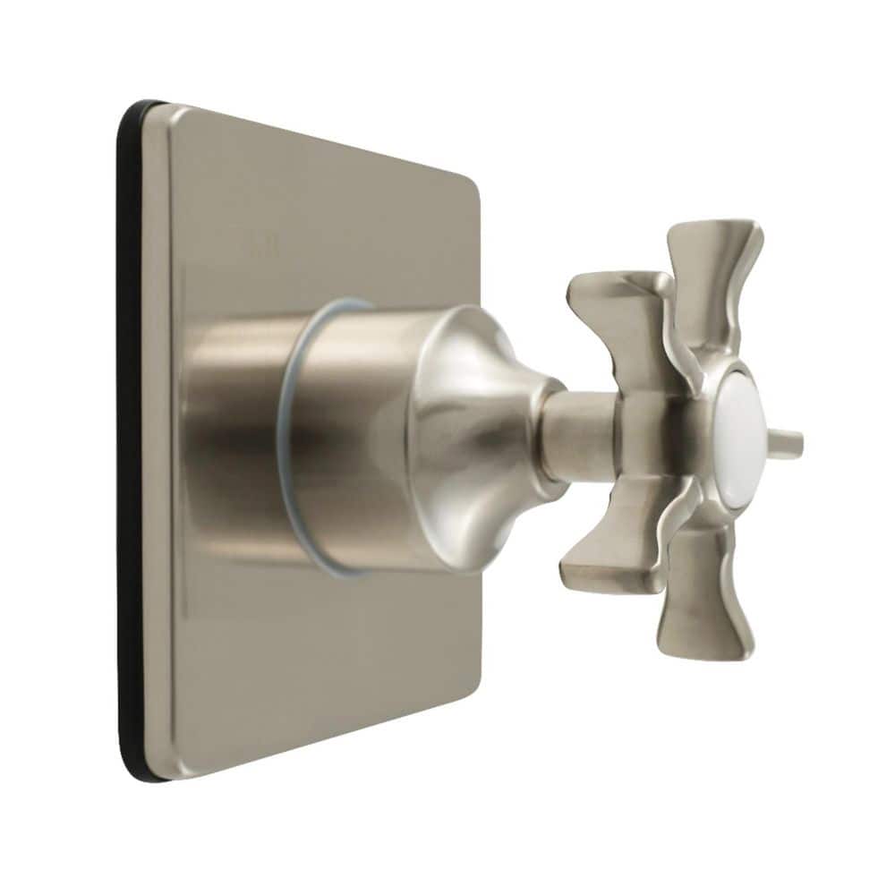 Hamilton 1/2 in. Single-Handle 1-Hole Wall Mount 3-Way Diverter Valve with Trim Kit in Brushed Nickel price history on PriceWatchPro