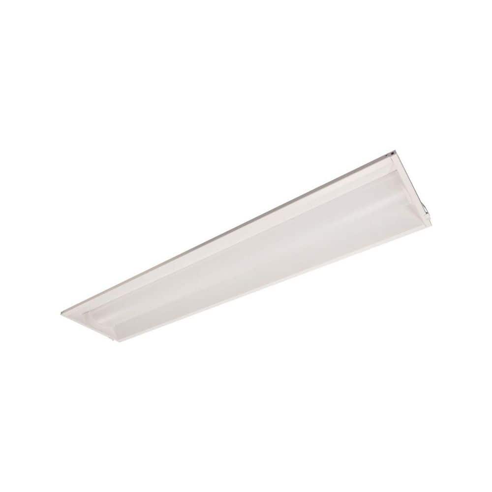 1X4 White Integrated LED Troffer Retrofit Kit, 13/20/26W 3500-5000K Selectable Wattage & CCT for Office School Hospital price history on PriceWatchPro