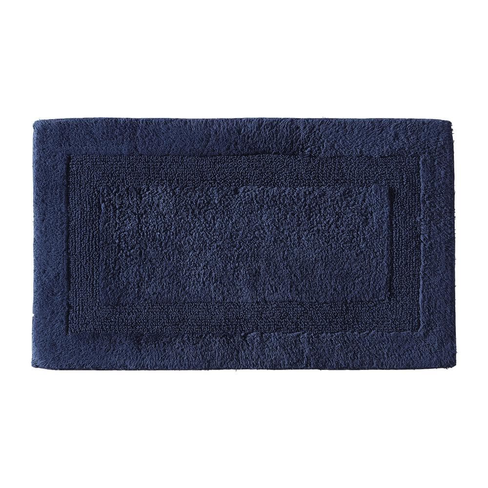 Tommy Bahama 34 in. x 21 in. Blue Cotton Long Branch Reversible Bath