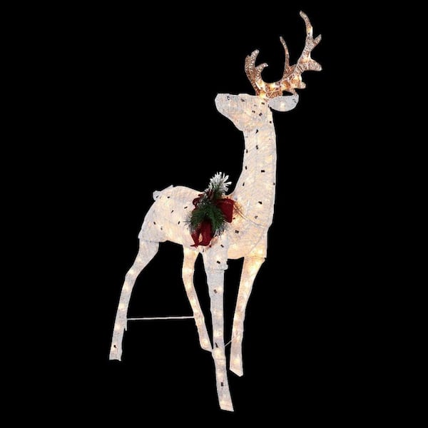Home Accents Holiday 48 in. Pre-Lit Reindeer