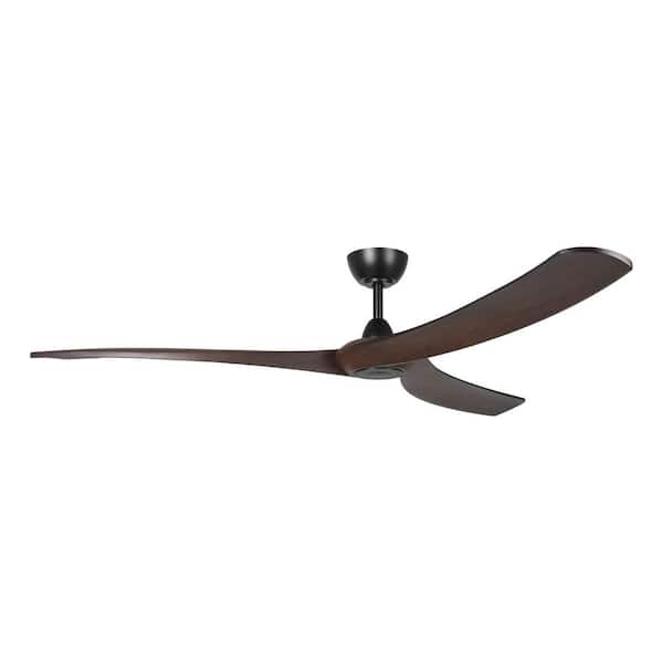 Williwaw 72 in. Outdoor Black Ceiling Fan