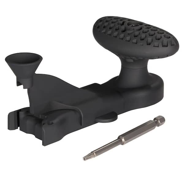 Black Plastic Hidden Fastener Installation Tool, 1-Step Installation, Efficient Home Improvement Decking Tool