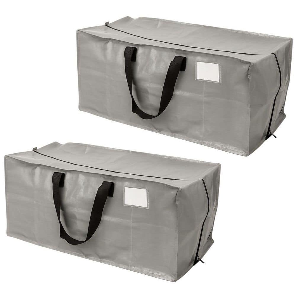 20 Gal. Heavy-Duty Moving and Storage Bag Gray Polypropylene (2-Pack) price history on PriceWatchPro