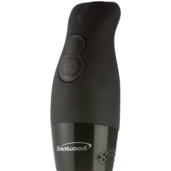 BRENTWOOD 2-Speed Black 200-Watt Hand Immersion Blender HB-32BK