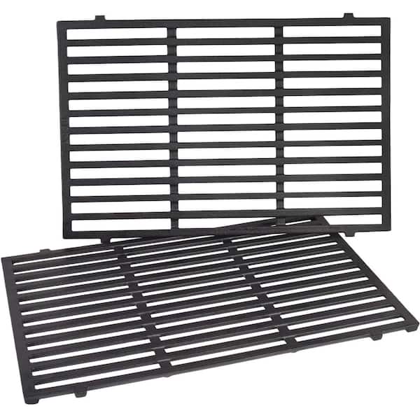 7638 Grill Grates Replacement for Weber Spirit 300 Series, E-310 E-330 Cast Iron (2-Pack)