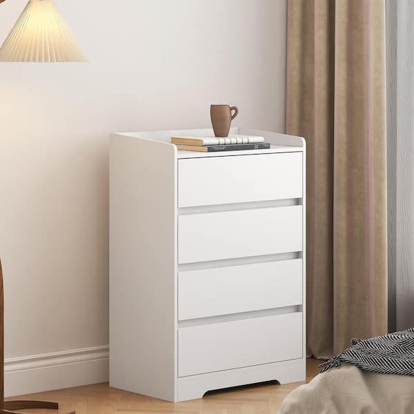 fully assembled white dresser FOTOSOK Dresser, 6 Drawer White, Modern Double Chest with Deep Drawers, Wide Storage Organizer Cabinet for Living Room Home : Home & Kitchen This can help organize your stuffs separately and orderly Amalie 4 Drawer Accent Dresser