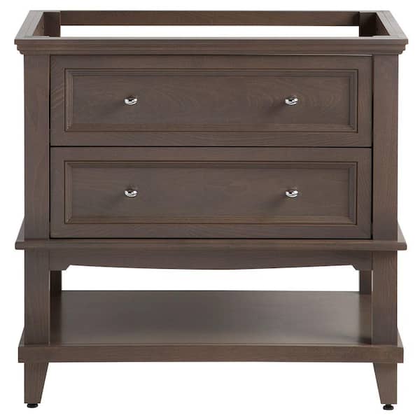 Home Decorators Collection Teasian 36 in. W x 22 in. D x 34 in. H Bath Vanity Cabinet without Top in Flagstone