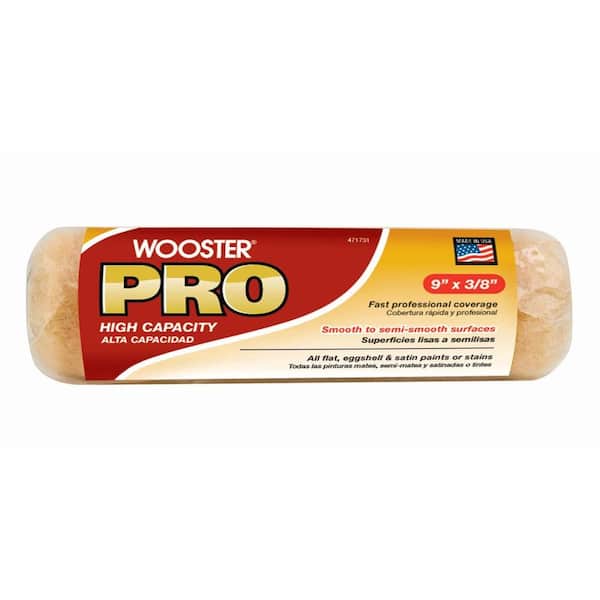 Wooster Pro 9 in. x 3/8 in. High Density Knit Roller Cover