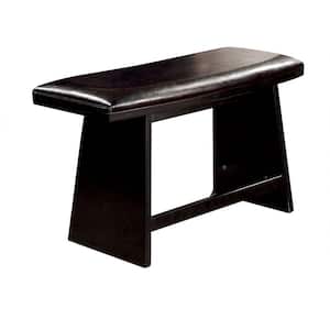 Hurley Black Counter Height Bench