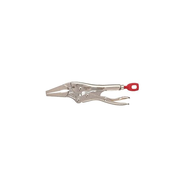 Milwaukee 4 in. L Nose Locking Pliers 48-22-3504 - The Home Depot