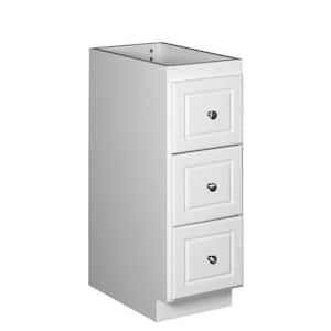Ultraline 12 in. W x 21 in. D x 34.5 in. H Simplicity Vanity Bridges and Side Cabinets without Tops in Winterset