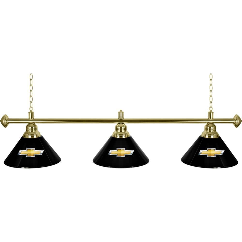 Chevrolet 3-Light Black Billiard Light