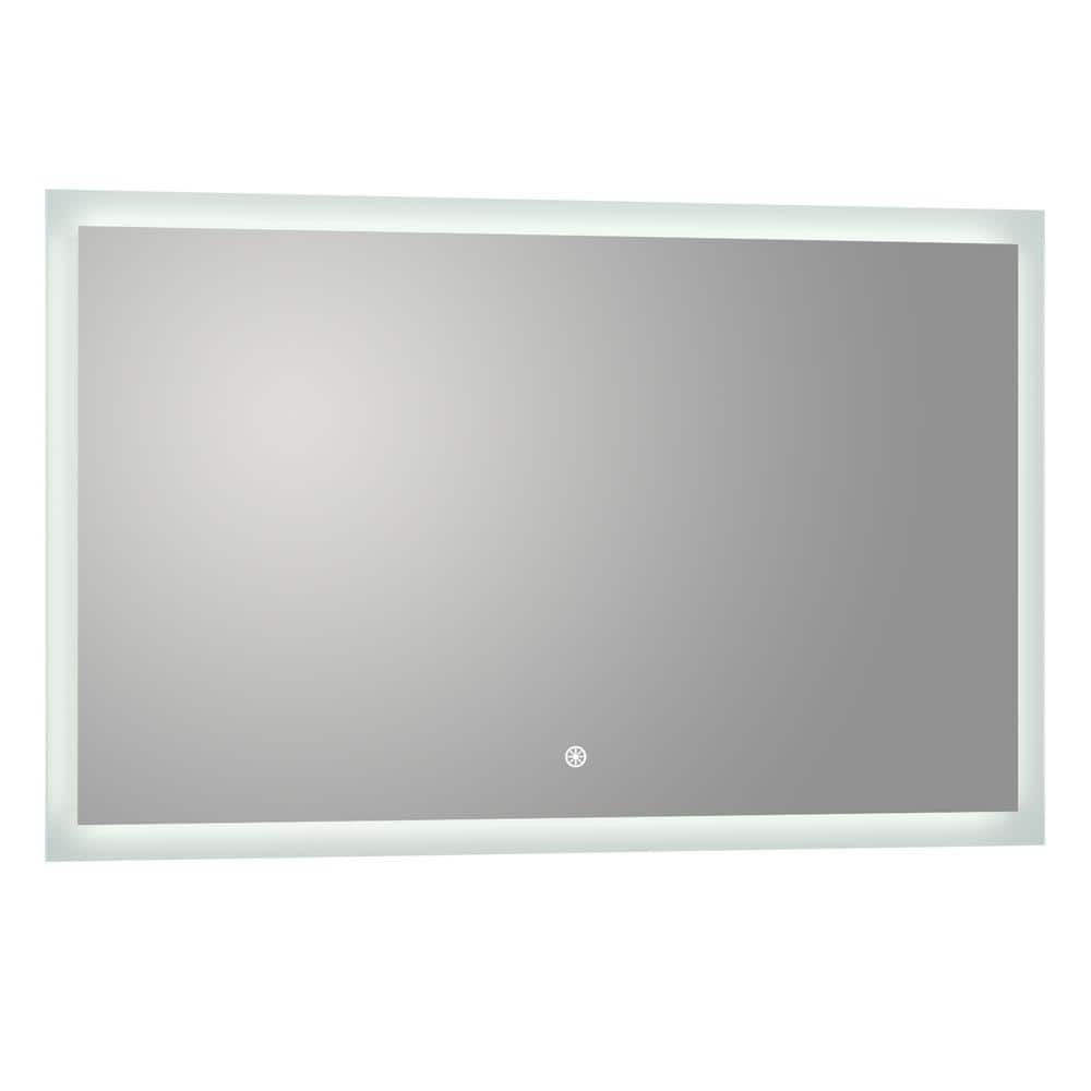 Puralite 70 in. x 36 in. Frameless LED Wall Mounted Backlit Vanity Mirror w