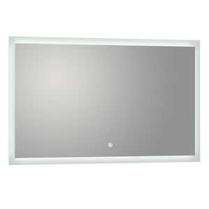 Puralite 70 in. x 36 in. Frameless LED Wall Mounted Backlit Vanity Mirror with Built-In Dimmer