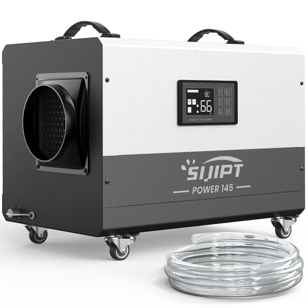 Bucketless 6,000 sq. ft. White 145 pt. Commercial Dehumidifier with Pump and Swivel Caster for Crawlspace Basement price history on PriceWatchPro