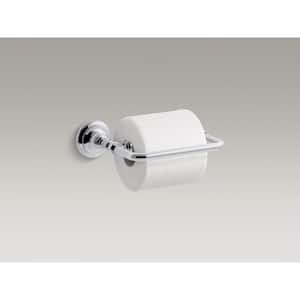 Artifacts Pivoting Double Post Toilet Paper Holder in Polished Chrome