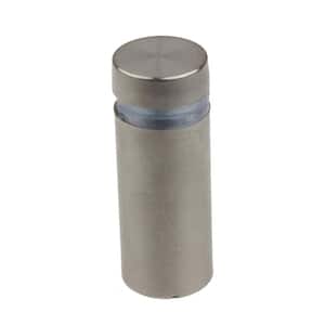 1/2 in. Dia x 1 in. L Stainless Steel Standoffs for Signs (4-Pack)
